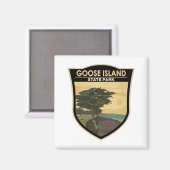 Goose Island State Park Texas Magneet (Voorkant / Achterkant)