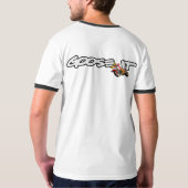 Goose It SUPERMOTO Ringer T-Shirt (Achterkant volledig)