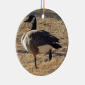 Goose kerstversiering keramisch ornament (Rechts)