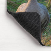 Goose met witte vleugels muismat (Hoek)