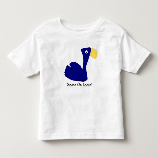 Goose On Loose Kinder Shirts (Voorkant)