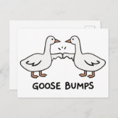Goose pumps aankondigingskaart (Voorkant / Achterkant)