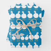 Goose Qui emballe Les Feuilles De Papier (En situation)