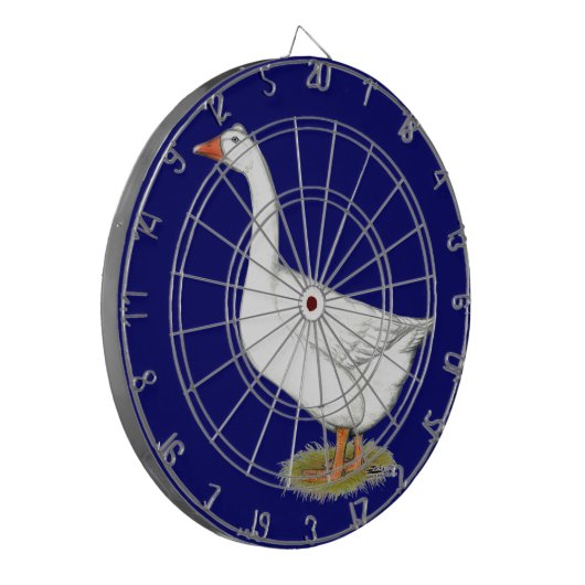 Goose Roman Tufted Dartbord (Voorkant Links)