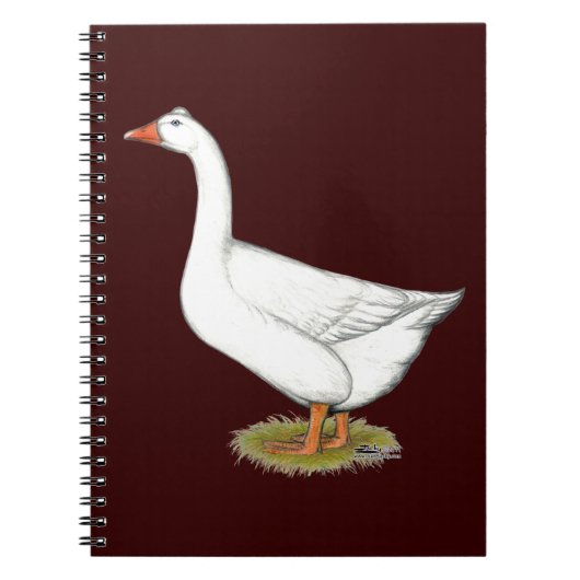 Goose Roman Tufted Notitieboek (Voorkant)
