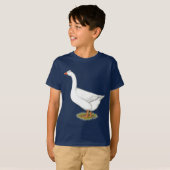 Goose Roman Tufted T-shirt (Voorkant volledig)