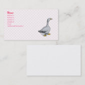 Goose Visitekaartje (Voorkant / Achterkant)