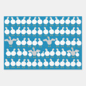 Goose Who Wrapping Papieren Bladen Inpakpapier Vel (Voorkant)