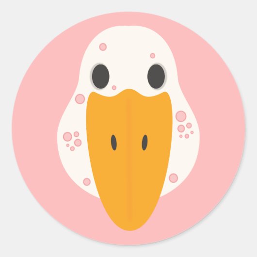 Goose With Pimples Sticker (Devant)