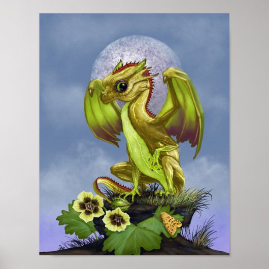 Gooseberry Dragon 11x14 (4x6 en hoger) Poster (Voorkant)