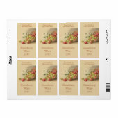 Gooseberry wijnfles etiket (Full Sheet)