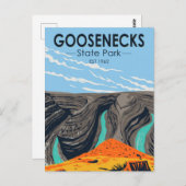 Goosenecks State Park Utah Briefkaart (Voorkant / Achterkant)