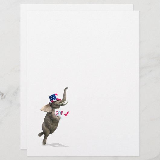 GOP Elephant (Voorkant / Achterkant)