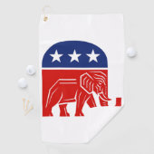 GOP Elephant Golfhanddoek (Insitu)