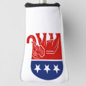 GOP Elephant Putter Hoesje Golfheadcover (Draai 90)