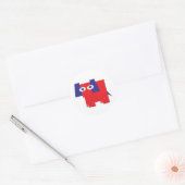 GOP Elephant Ronde Sticker (Envelop)