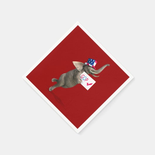 GOP Elephant Servetten (Hoek)