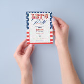 GOP-fondsenwerving 2026 Campagne Kickoff Flyer (Hand)