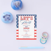 GOP-fondsenwerving 2026 Campagne Kickoff Flyer (Enkel)