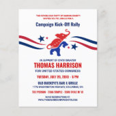 GOP Fundraising Campaign Kickoff Budget Flyer (Voorkant)