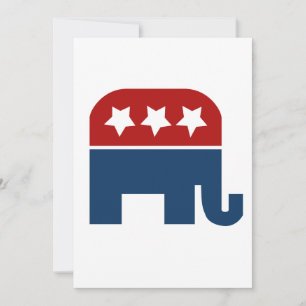GOP olifant Logo republikein Kaart