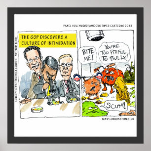 GOP ontdekt cultuur van intimidatie Funny Poster