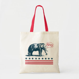  GOP Patriottische Republikeinse Canvas tas