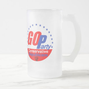 GOP REPUBLICAN 2016 MATGLAS BIERPUL