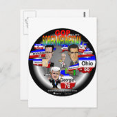 GOP Sober Woensdag Briefkaart (Voorkant / Achterkant)