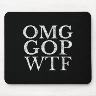 GOP WTF Anti Trump Republikeins Shirt Muismat