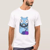 Gopher gamer. Goose T-shirt (Voorkant)