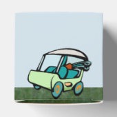 Gopher & Golf Favor Box w / Bal, Vlag, & Winkelwag Bedankdoosjes (Bovenkant)