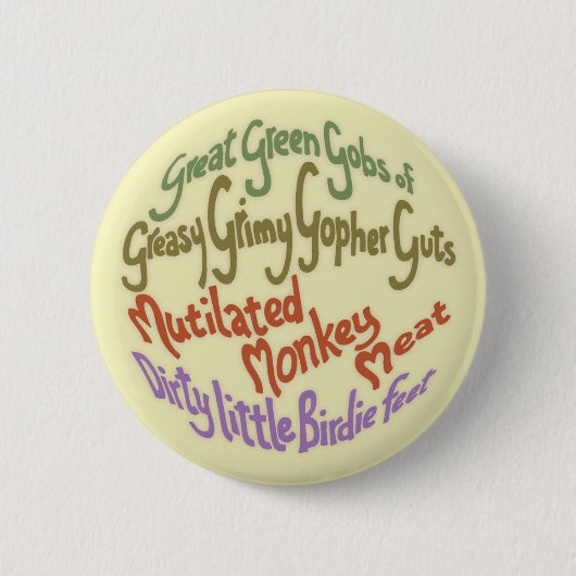 Gopher Guts Ronde Button 5,7 Cm (Voorkant)