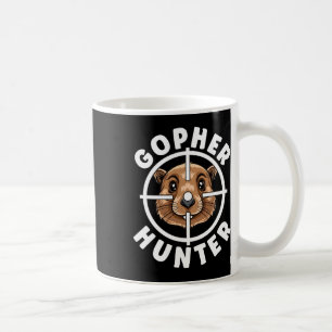 Gopher Hunter Crosshairs Trap Hunting Koffiemok