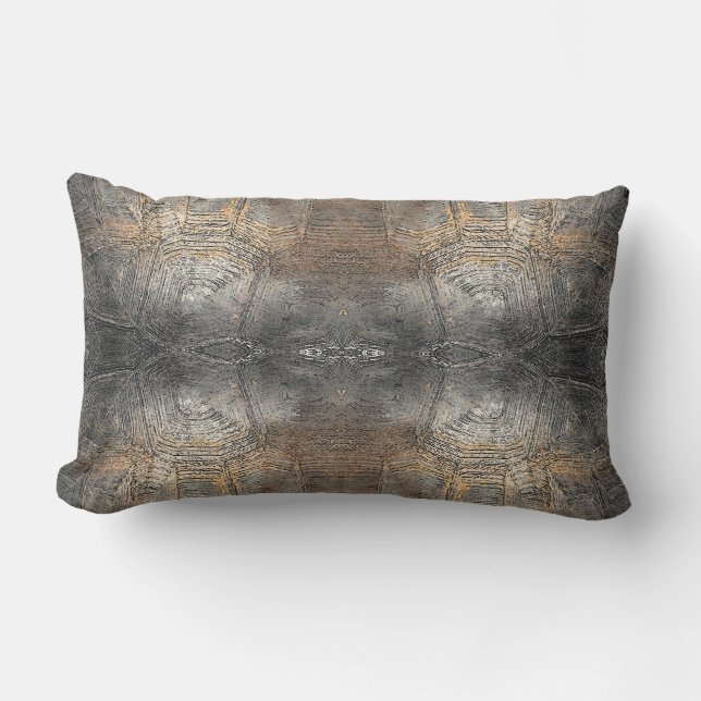 Gopher Tortoise Shell Pattern Kussen (Voorkant)