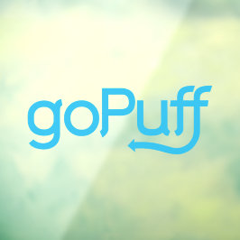 Gopuff Levering Driver Car Window Decal