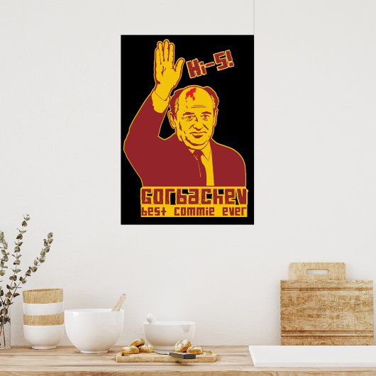 Gorbatchev hi-5 ! Affiche (Cuisine)