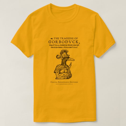 Gorboduck T-shirt (Design voorkant)