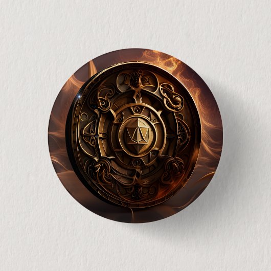 Gorby Token: 1 Bardo Buck Ronde Button 3,2 Cm (Voorkant)