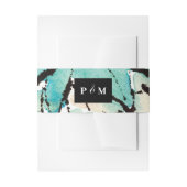 gordelband voor inkt en water uitnodigingen wikkel (Voorkant Voorbeeld)