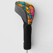 gordelglas golfheadcover (Schuin)