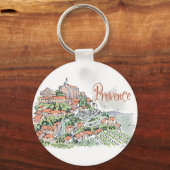 Gordes Provence sleutelhanger (Voorkant)