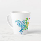Gordie le Gecko Latte Mug (Angle gauche)
