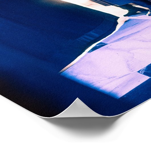 Gordijn Poster (Hoek)