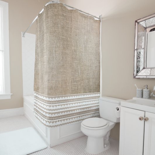 Gordijn voor overlappingen en trimschokken (In situ)