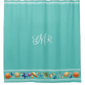 Gordijn voor Shells & Stripes (Voorkant)