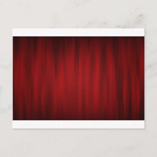 gordijnen briefkaart (Voorkant)