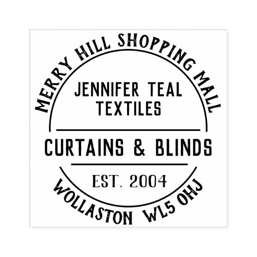 Gordijnen en strengen Rubberstempel Rubberstempel (Afrduk)