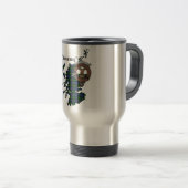 Gordon Clan Badge Travel Mug (Devant droit)