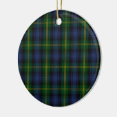 Gordon Clan Family Tartan Keramisch Ornament (Links)